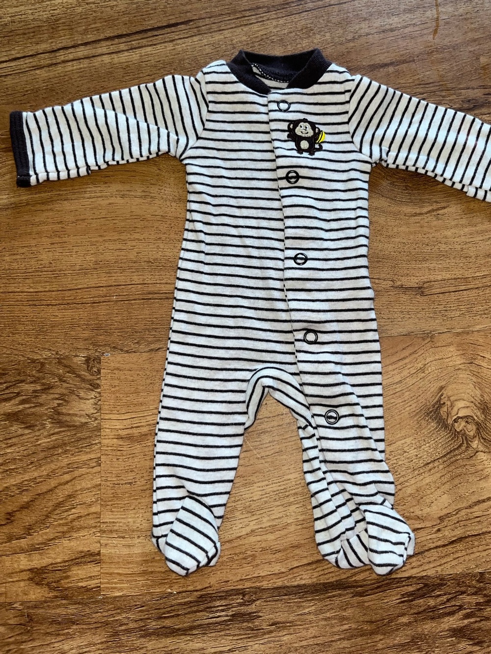 Carter’s Monkey Baby Onesie Preemie Sleeper